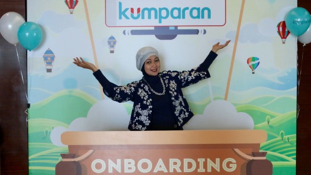 Lyra Puspa di kumparan onboarding (Foto: Fanny Kusumawardhani/kumparan)