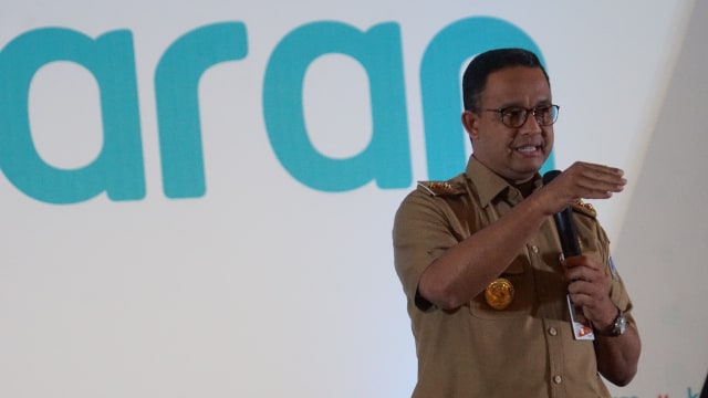 Anies Baswedan di kumparan Onboarding Batch 2 (Foto: Aditia Noviansyah/kumparan)