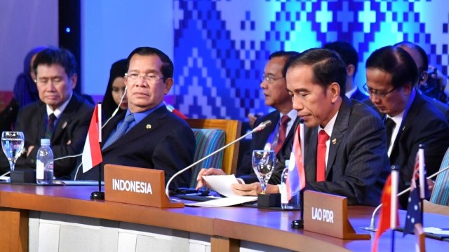 Presiden Joko Widodo di KTT ASEAN ke-31. (Foto: Dok. Biro Pers Setpres)