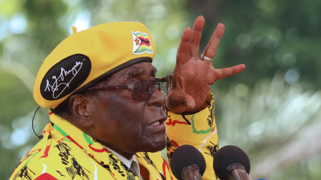 Presiden Zimbabwe Robert Mugabe (Foto: REUTERS/Philimon Bulawayo)