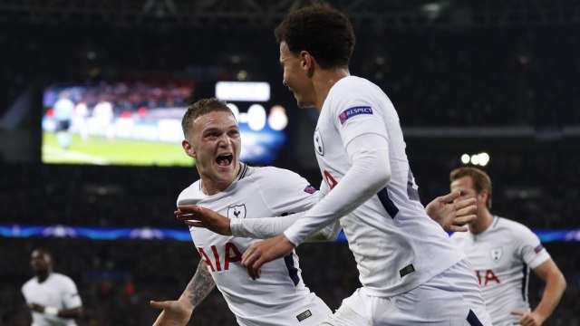 Tottenham kala mengalahkan Real Madrid. (Foto: AFP/Adrian Dennis)