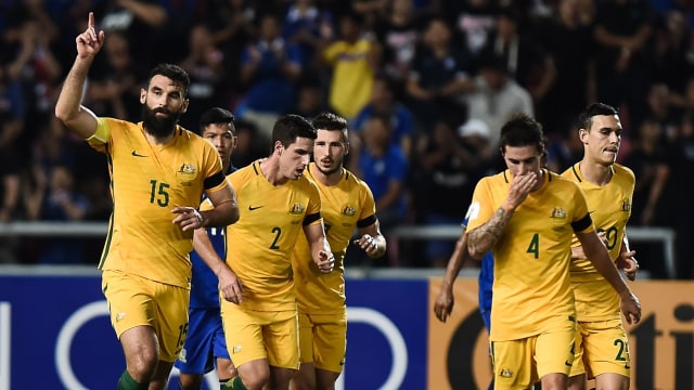Australia ke Piala Dunia (Foto: LILLIAN SUWANRUMPHA / AFP)