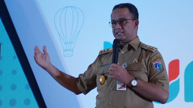 Anies Baswedan di Kumparan Onboarding (Foto: Aditia Noviansyah/kumparan)