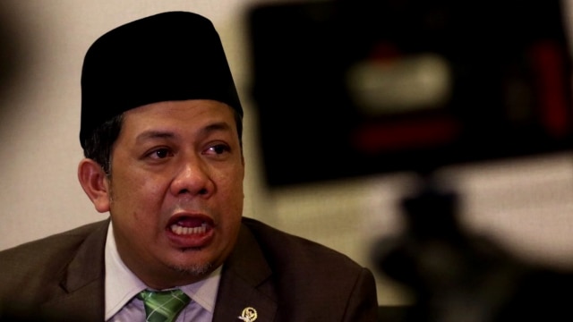 Fahri Hamzah terkait status Setya Novanto (Foto: Fanny Kusumawardhani/kumparan)