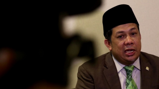 Fahri Hamzah terkait status Setya Novanto (Foto: Fanny Kusumawardhani/kumparan)