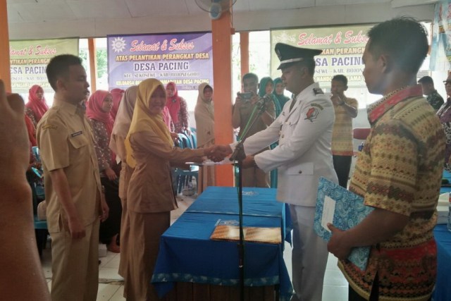11 Desa di 9 Kecamatan Laksanakan Pelantikan Perangkat Desa Baru (2)