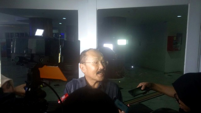 Fredrich Yunadi di RS Medika Permata Hijau (Foto: Ainul Qalbi/kumparan)