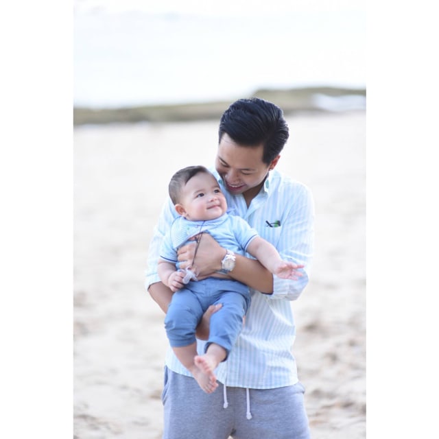 Aurel Hermansyah dan Rabbani Zaki (Foto: Instagram/@rabbanizaki)