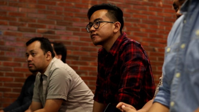 Gibran di acara boardgames Indonesia (Foto: Cornelius Bintang/kumparan)