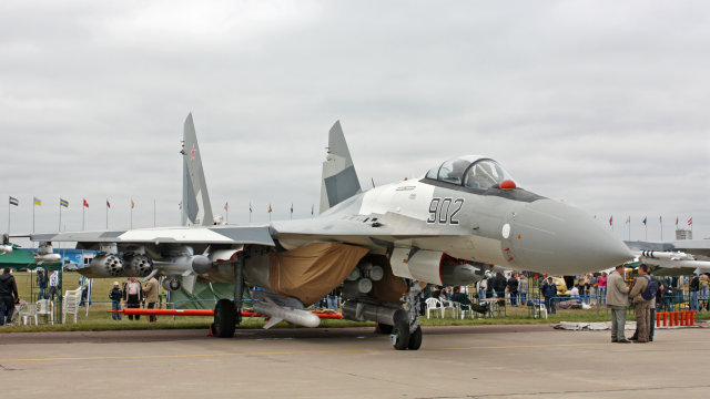 Sukhoi SU-35. (Foto: Wikimedia Commons.)