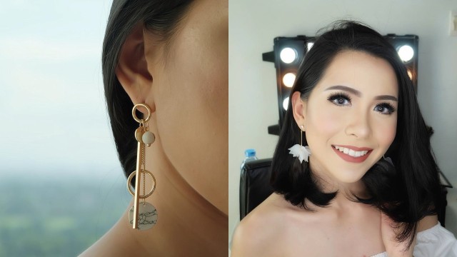 Tren long earrings. (Foto: Instagram/@michelle2711 & @miloveya.earrings )