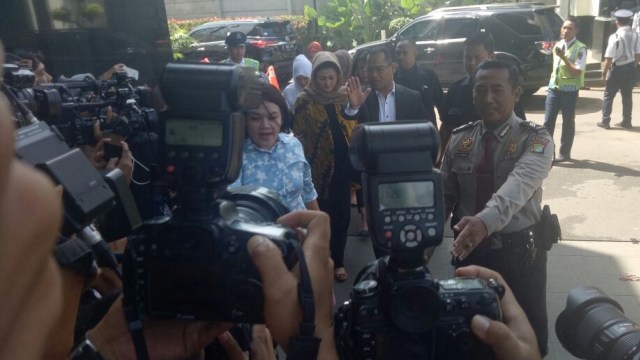 Istri Setnov Hadir di KPK. (Foto: Rizki Mubarok/kumparan)