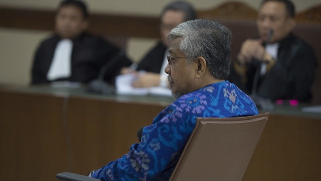 Nur Alam, Gubernur nonaktif Sulawesi Tenggara (Foto: Antara/Rosa Panggabean)