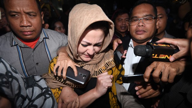 Istri Setya Novanto, Deisti Astriani Tagor (Foto: Antara/Sigid Kurniawan)