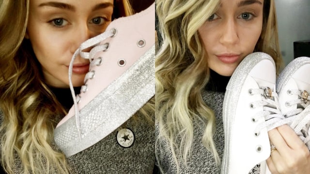 Miley Cyrus x Converse (Foto: Instagram/@mileycyrus)