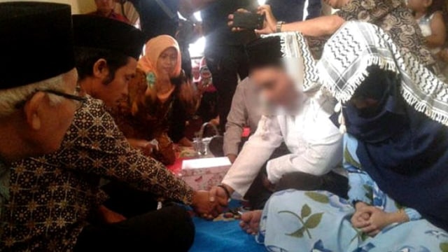 Pernikahan korban Persekusi di Cikupa  (Foto: Fadjar Hadi/kumparan)