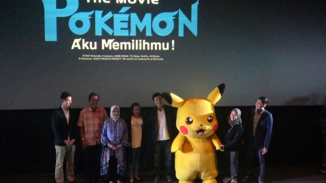 Jumpa pers film Pokemon (Foto: Prabarini Kartika/kumparan)