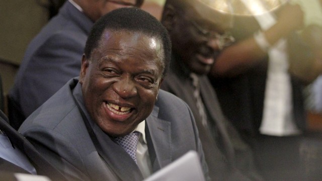 Emmerson Mnangagwa. (Foto: Philimon Bulawayo/Reuters)