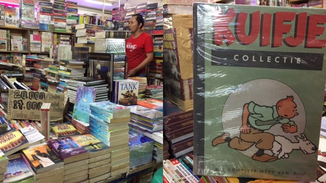 Suasana Toko Buku di Blok M Square. (Foto: Tisiana Triwina/kumparan)