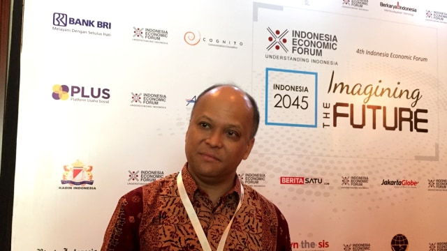 Ilham Habibie di Indonesia Ekonomi Forum (Foto: Yuana Fatwalloh/kumparan)