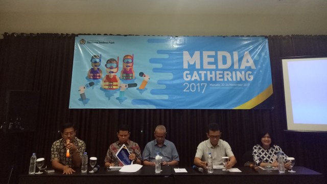 Media Gathering Ditjen Pajak, Manado. (Foto: Nicha Muslimawati/kumparan)