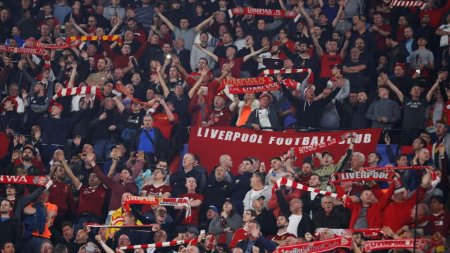 Suporter Liverpool. (Foto: Reuters/Matthew Childs)