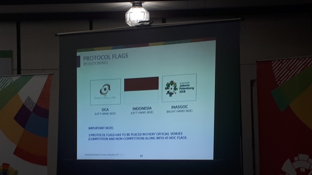 Sosialisasi Asian Games di kantor INASGOC. (Foto: kumparan/Karina Nur Shabrina)
