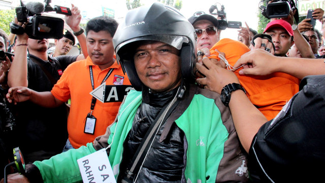 Ahmad Nasution, yang mengantar pembunuh dr Letty (Foto:  Jamal Ramadhan/kumparan)