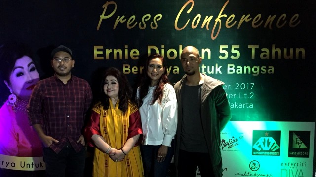 Ernie Djohan 55 Tahun Berkarya Untuk Bangsa (Foto: Maria Gabrielle Putrinda/kumparan)