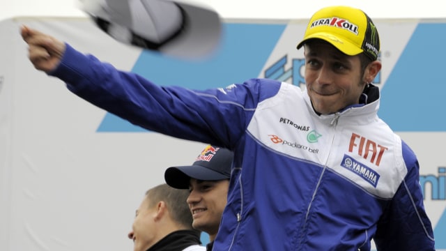 Rossi di musim balap 2009. (Foto: TOSHIFUMI Kitamura/AFP)