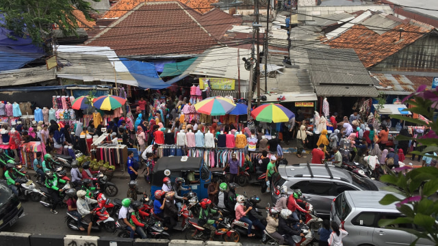 Depan Stasiun Tanah Abang. (Foto: Soejono Eben Ezer Saragih/kumparan)