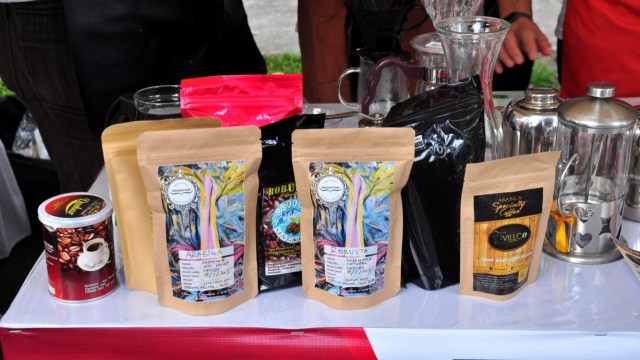 Kopi Bengkulu di Acara 'Semarak Kopi Bengkulu' (Foto: Rafyq Alkandy/kumparan)