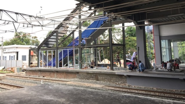 Kondisi terkini di Stasiun Duri (Foto: Ema Fitriyani/kumparan)