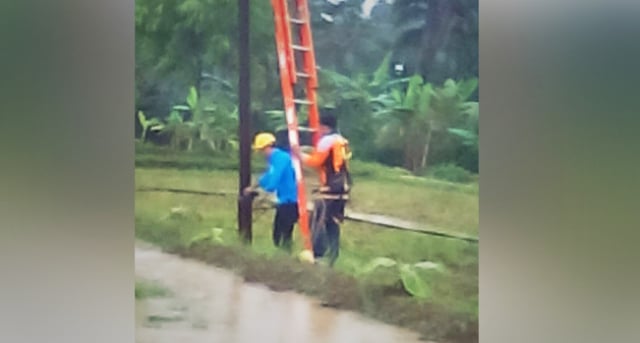 Pembajak Sawah Tewas Tersengat Listrik di Cicantayan Kabupaten Sukabumi
