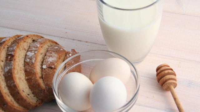 Susu dan Telur (Foto: Pixabay)