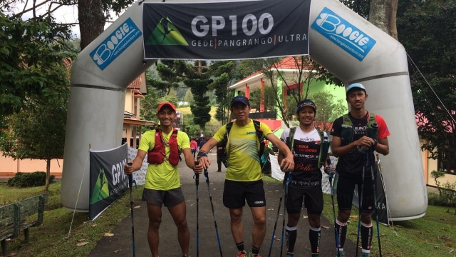 Lomba lari 300 km di Gunung Gede-Pangrango (Foto: Dok. GP100)