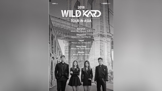 KARD adakan '2018 WILD KARD TOUR IN ASIA' (Foto: Instagram/@official_kard)