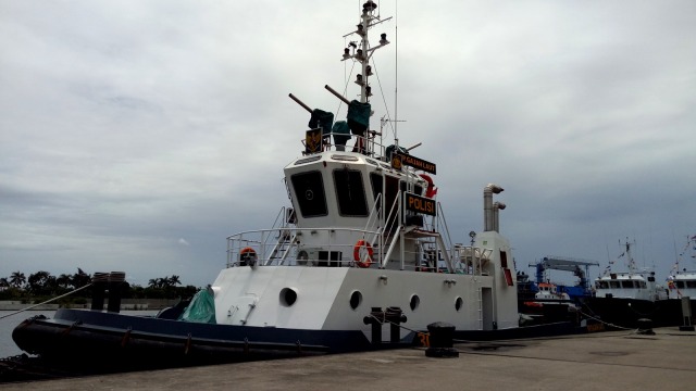 Kapal Polairud di Mako Polairud Jakarta Utara (Foto: Resya Firmansyah/kumparan)