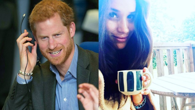 Gelang Meghan Markle dan Pangeran Harry. (Foto: Instagram/@theprinceharrysite dan @meghanmarkle)