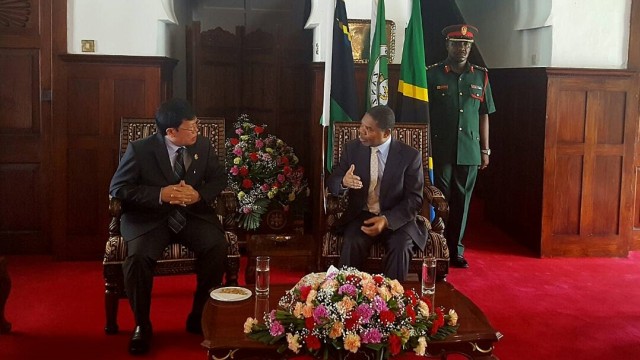 Dubes RI untuk Tanzania bertemu Presiden Zanzibar (Foto: Dok. KBRI Dar es Salaam)