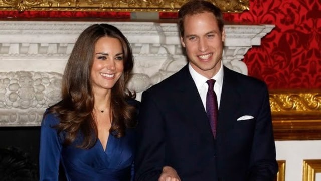 Kate Middleton dan Pangeran William. Foto: Suzanne Plunkett/Reuters