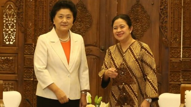 Puan Maharani bersama Wakil PM China Liu Yandong (Foto: Dok.Humas Kemenko PMK)