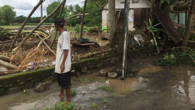 Lumpur di Gunung Kidul imbas bencana banjir (Foto: Merina Lestari/kumparan)