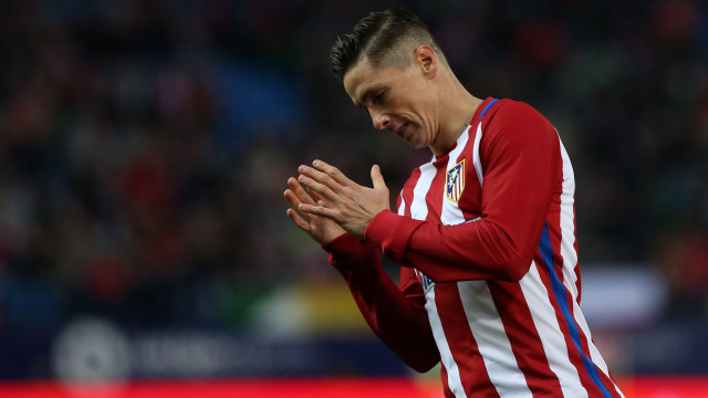 Torres ketika merayakan gol. (Foto: AFP/Cesar Manso)