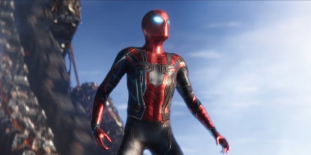 Kostum Spider-Man di Infinity War (Foto: Marvel)