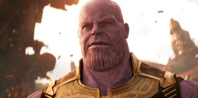 Thanos akhirnya muncul di bumi (Foto: Marvel)