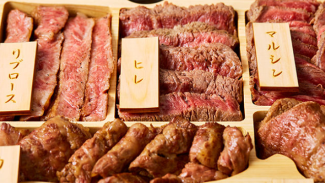 Bento berisi daging wagyu premium khas Jepang. (Foto: Dok. Gochikuru)