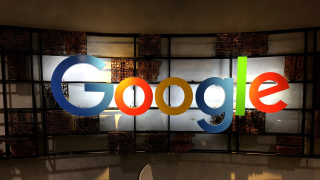Logo Google. (Foto: Sayid Muhammad Mulki Razqa)