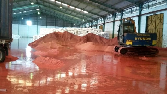 Pelabuhan Tanjung Emas Semarang Tergenang (Foto: Dok.Istimewa)