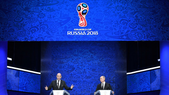 Suasana drawing Piala Dunia 2018. (Foto: Sputnik/Reuters)